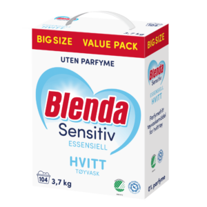 Blenda Essensiell Hvitt - 104 vask.